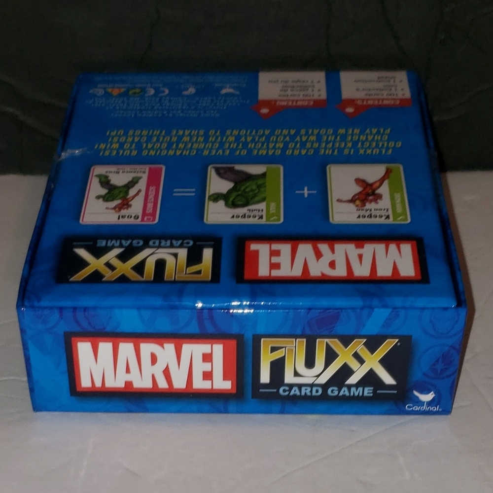 NIB Marvel Fluxx Card Game With Collectors Coin!! - Picture 8 of 9